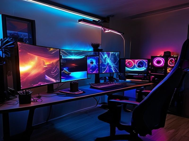 Gaming Monitor Setup