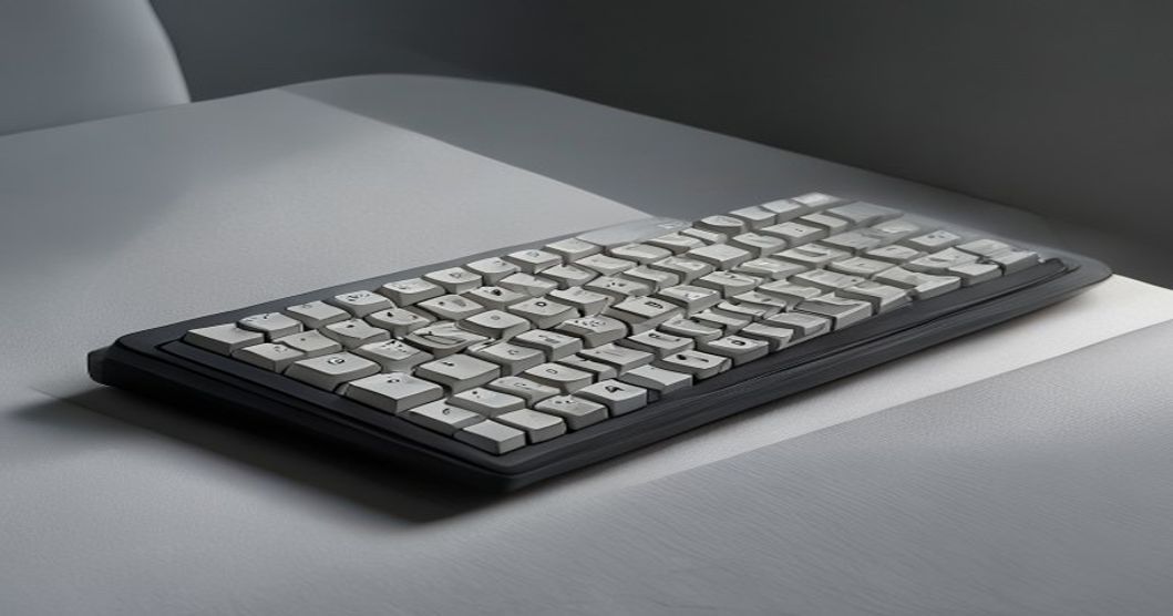 Professional keyboard close-up