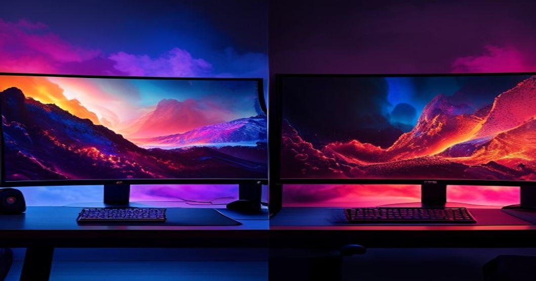 Curved monitor comparison