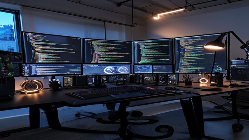 Professional mechanical keyboard setup