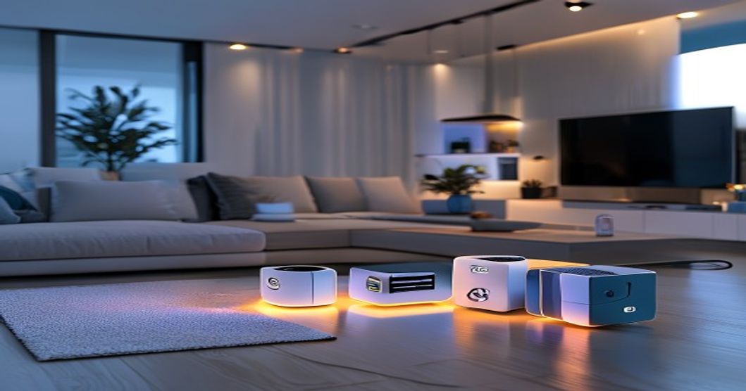 Smart home hub setup