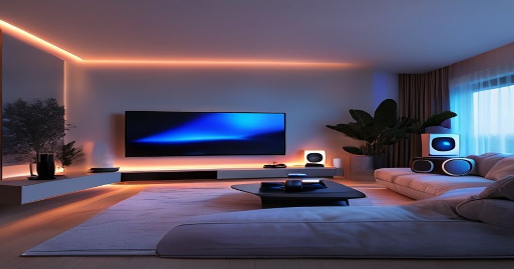 Home theater speaker setup