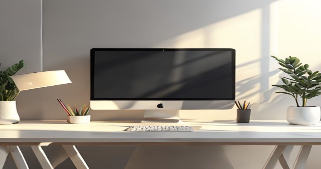 Home office mini PC setup